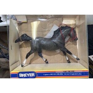 VTG Breyer Fade to Gray Traditional Model Horse Black Beauty Mold 1989-90 #802